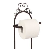 Toilettenrollenständer antikweiss Klopapier Klopapuerhalter WC Toilette Bad Badezimmer