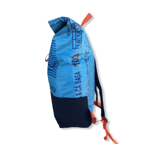 Beadbags Rucksack Backpack Upcycling Nolinearts