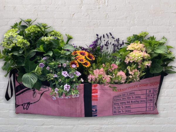 Blumentopf Recycling Upcycling Pflanzentopf Garten Vase Beadbags Nolinearts