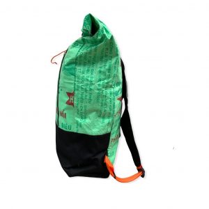 Beadbags Rucksack Zementsack upcycling Recycling Backpack Upcycling Nolinearts
