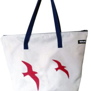Strandtasche Segeltuchtasche Shopper Segeltuch Tasche aus gebrauchten Segeln Nolinearts