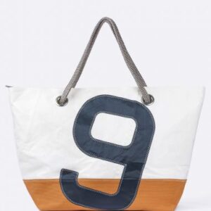 Strandtasche Schultertasche Reisetasche Segeltuchtasche Shopper Segeltuch Tasche aus gebrauchten Segeln Nolinearts